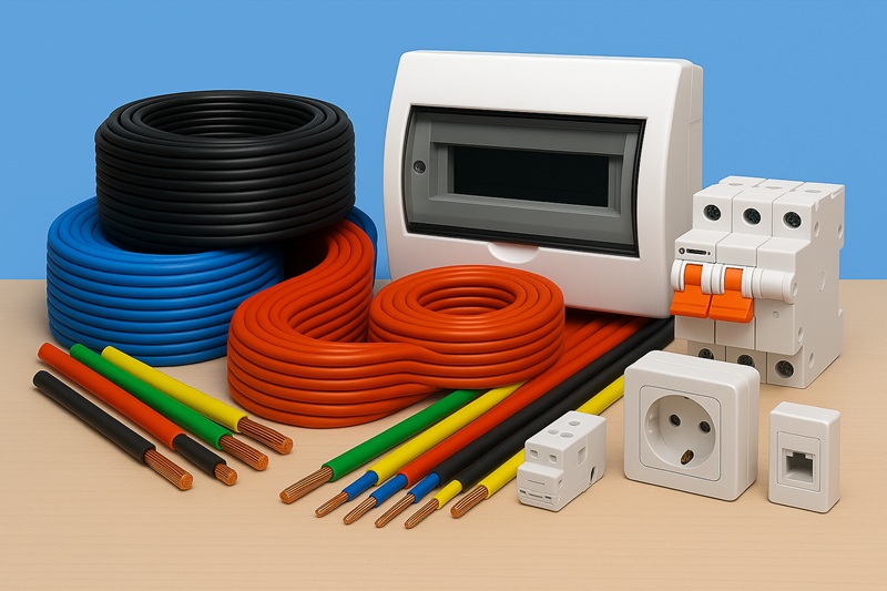 ⁠⁠Kablo ve Elektrik İnşaat Malzemeleri